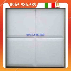 Gạch mosaic 15x15 cm trắng bóng vát cạnh VIN1511