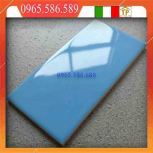 Gạch thanh mosaic xanh VINT03