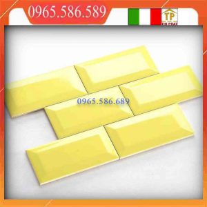 Gạch thanh mosaic vát cạnh vàng VINT05