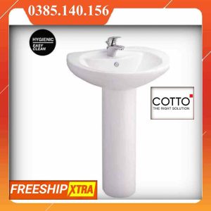 Chậu Lavabo Cotto C0107-C411-C4201 treo