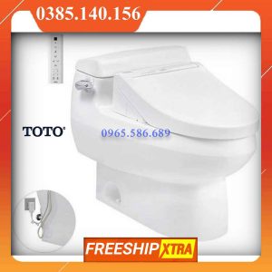 Bồn cầu 1 khối điện tử TOTO MS688W14 XW