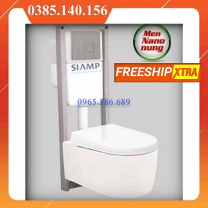 Bồn cầu 1 khối Viglacera V55-BTE