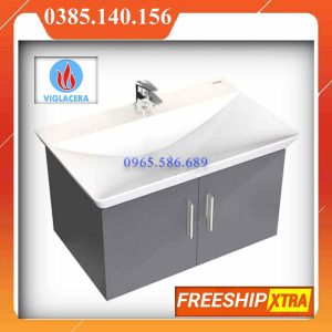 Chậu rửa Lavabo liền tủ Viglacera CB68