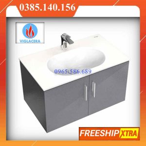 Chậu rửa Lavabo liền tủ Viglacera CB69