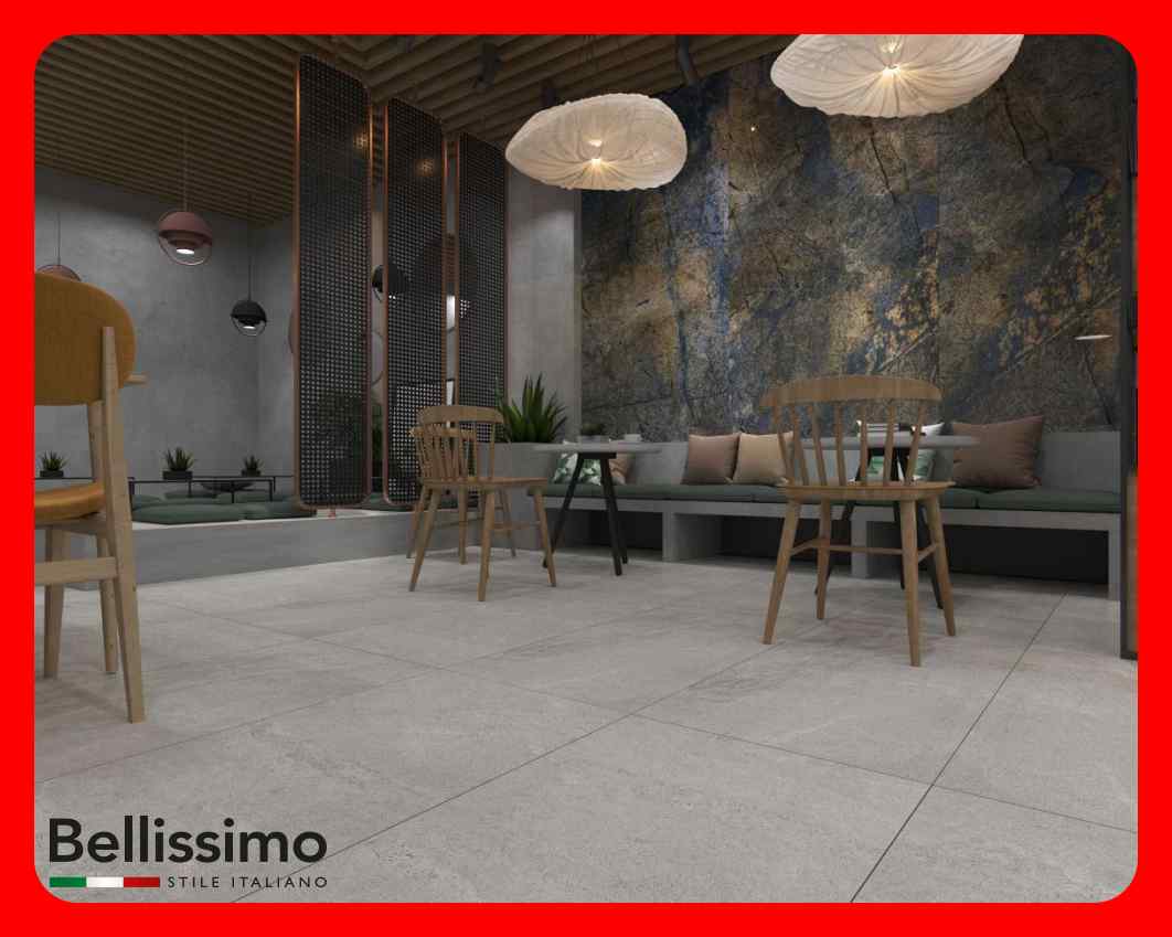 Gạch Italy 60x120 ROMARIO CD121J336P màu xám mịn - Ảnh 3