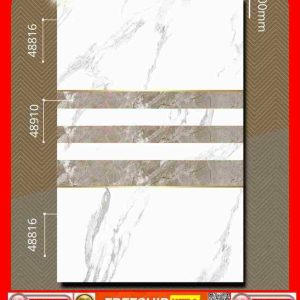 Gạch 40x80 APODIO 48816-48816D-48916 trắng xám Calacata