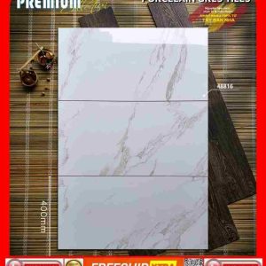 Alternative view of Gạch 40x80 APODIO 48816-48816D-48916 trắng xám Calacata