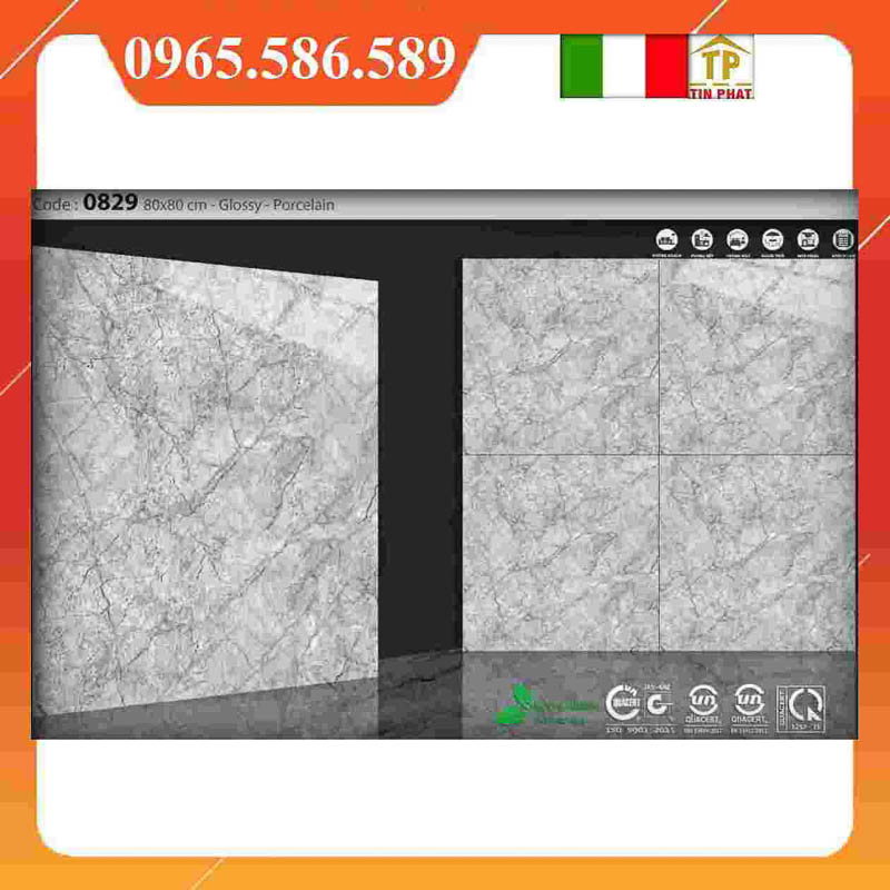 Gạch 80x80 Vitto 0829 vân đá marbal