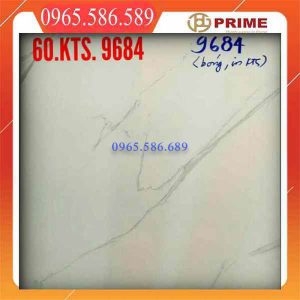 Gạch 60x60 Prime 9684 màu trắng xám