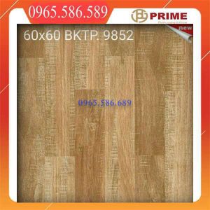 Gạch 60x60 Prime 9852 gỗ bóng
