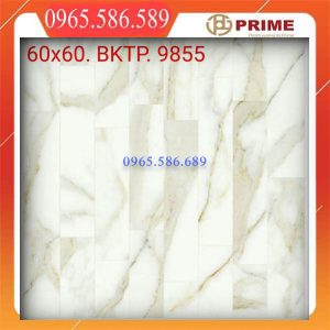 Gạch 60x60 Prime 9855 trắng xám