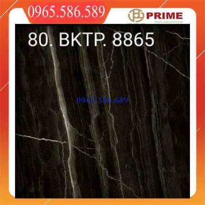 Gạch 80x80 Prime 8865 đen tia chớp
