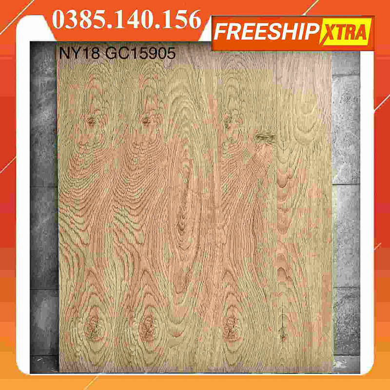 Gạch 15x90 Eurotile Viglacera vân gỗ NY18 GC-15905
