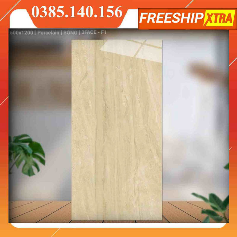 Gạch 60x120 Catalan Titan-12003 màu vàng