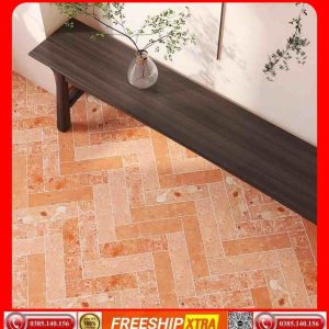 Alternative view of Gạch thanh mosaic 75x300 mm MD7534M17-MD7534M21 nâu đất