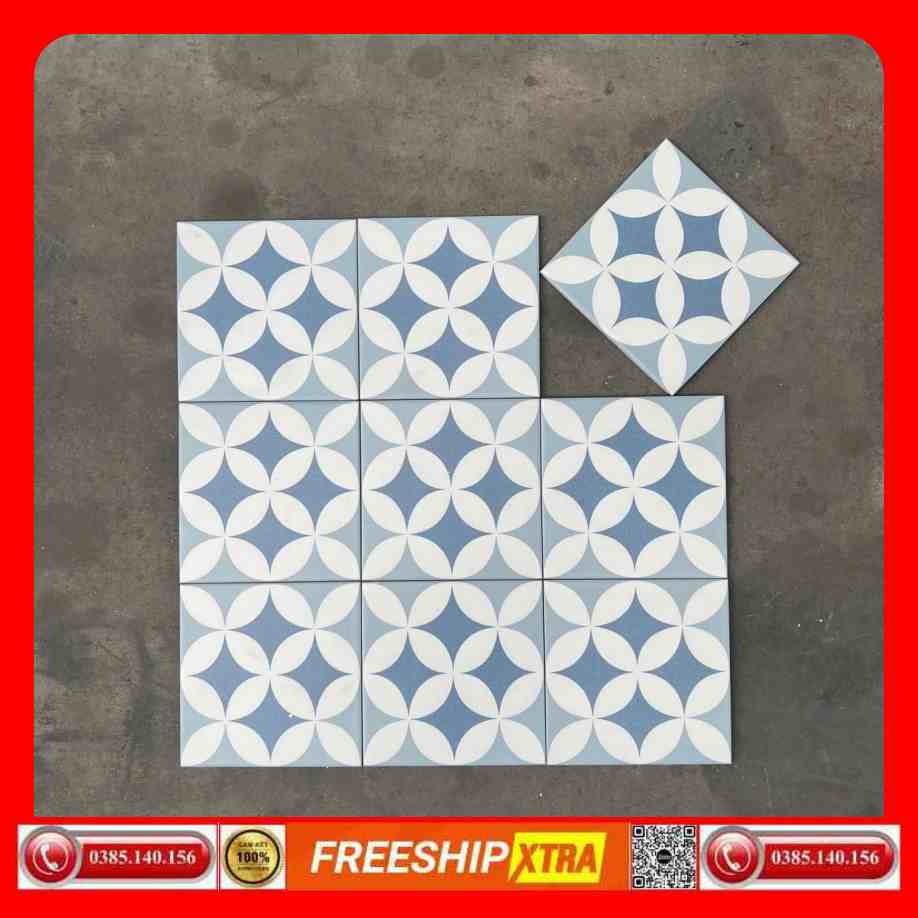 Gạch bông 20x20 xương đá VIN209