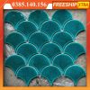 Gạch Mosaic hình vảy cá màu xanh men rạn VINVC001
