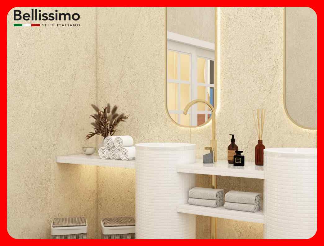 Gạch Italy 100x300 ANARIA-PRIME-STONE-WHITE-PRIME màu kem mịn