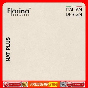 Gạch Italy 120x120 FLORINA FL12HE1 màu vàng kem mịn