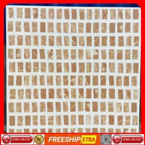 Alternative view of Gạch 60x60 Terrazzo 6013 đá mờ màu nâu đất