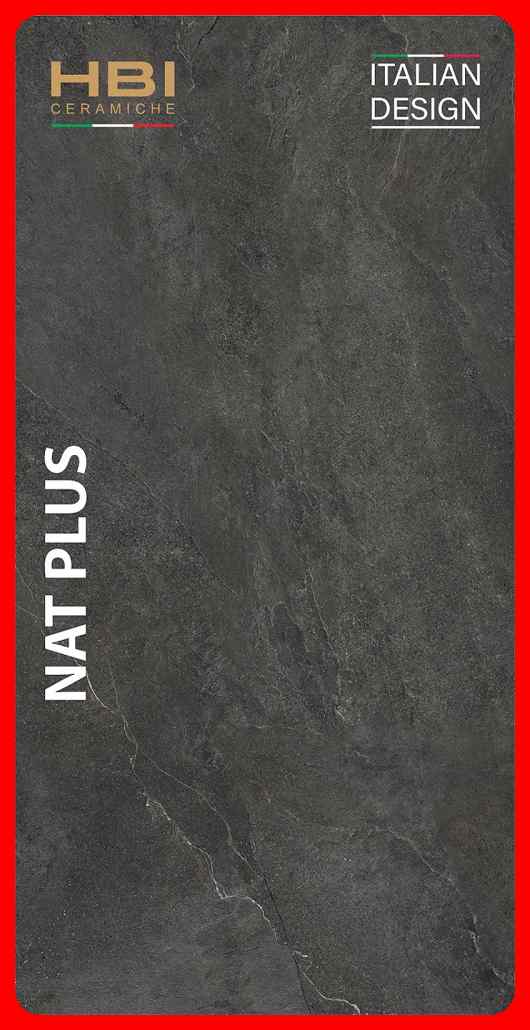 Gạch Italy 75x150 INTERCERAMIC-HB157019 xám đen mờ mịn - Ảnh 2