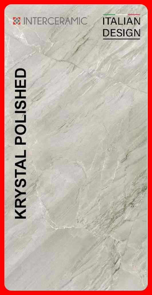 Gạch Italy 75x150 INTERCERAMIC-ICC15755F màu xám vân mây mịn - Ảnh 2