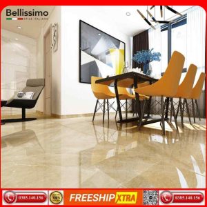 Gạch Italy 75x150 ROMARIO-V157J882P màu vàng kem