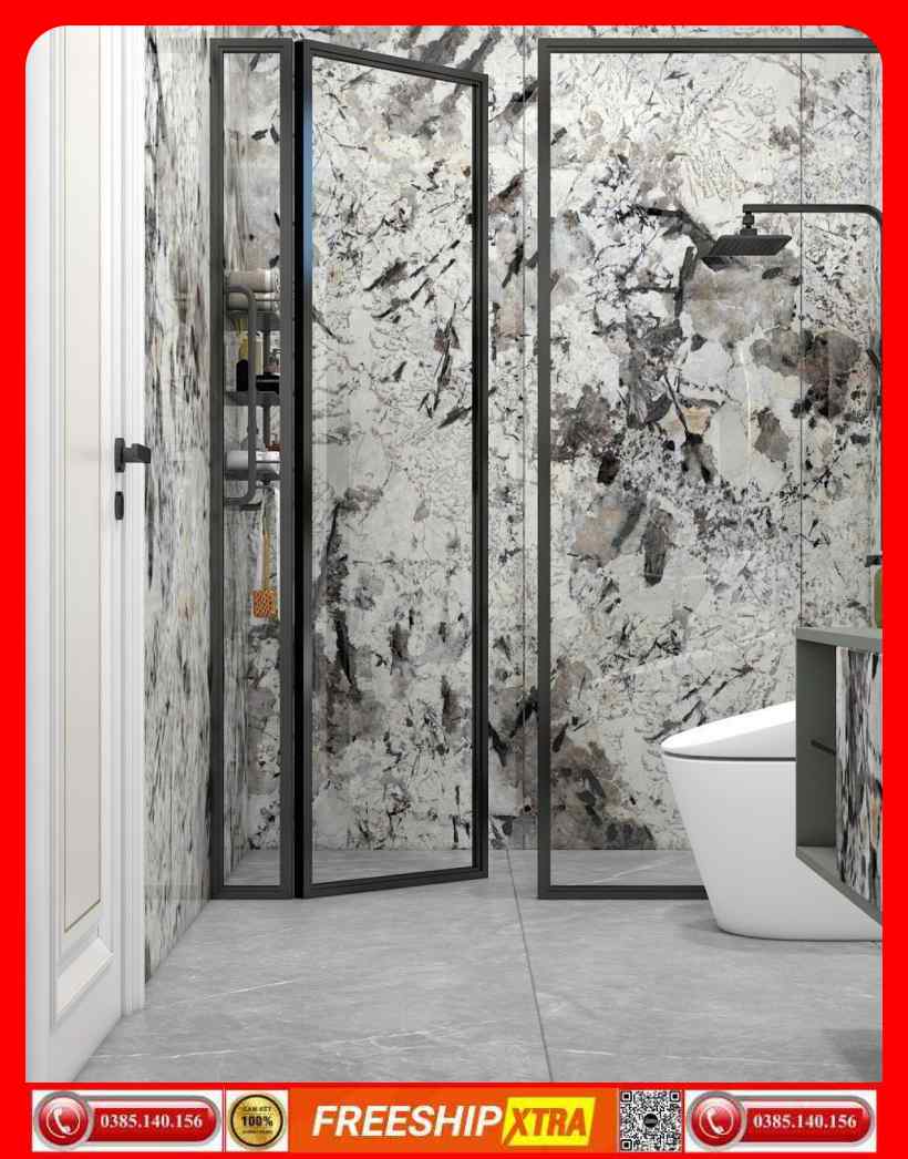 Gạch Italy 80x260 INFINITY-XSTONE-XT268921 vân đá hoa cương trắng