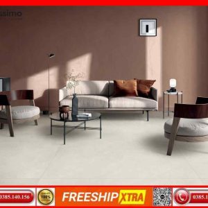 Gạch Italy 90×180 ROMARIO-C189J691 xám kem nhạt mờ mịn
