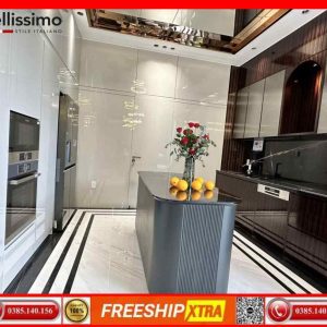 Gạch Italy 90×180 ROMARIO-CS189J705P màu xám nhẹ mờ mịn