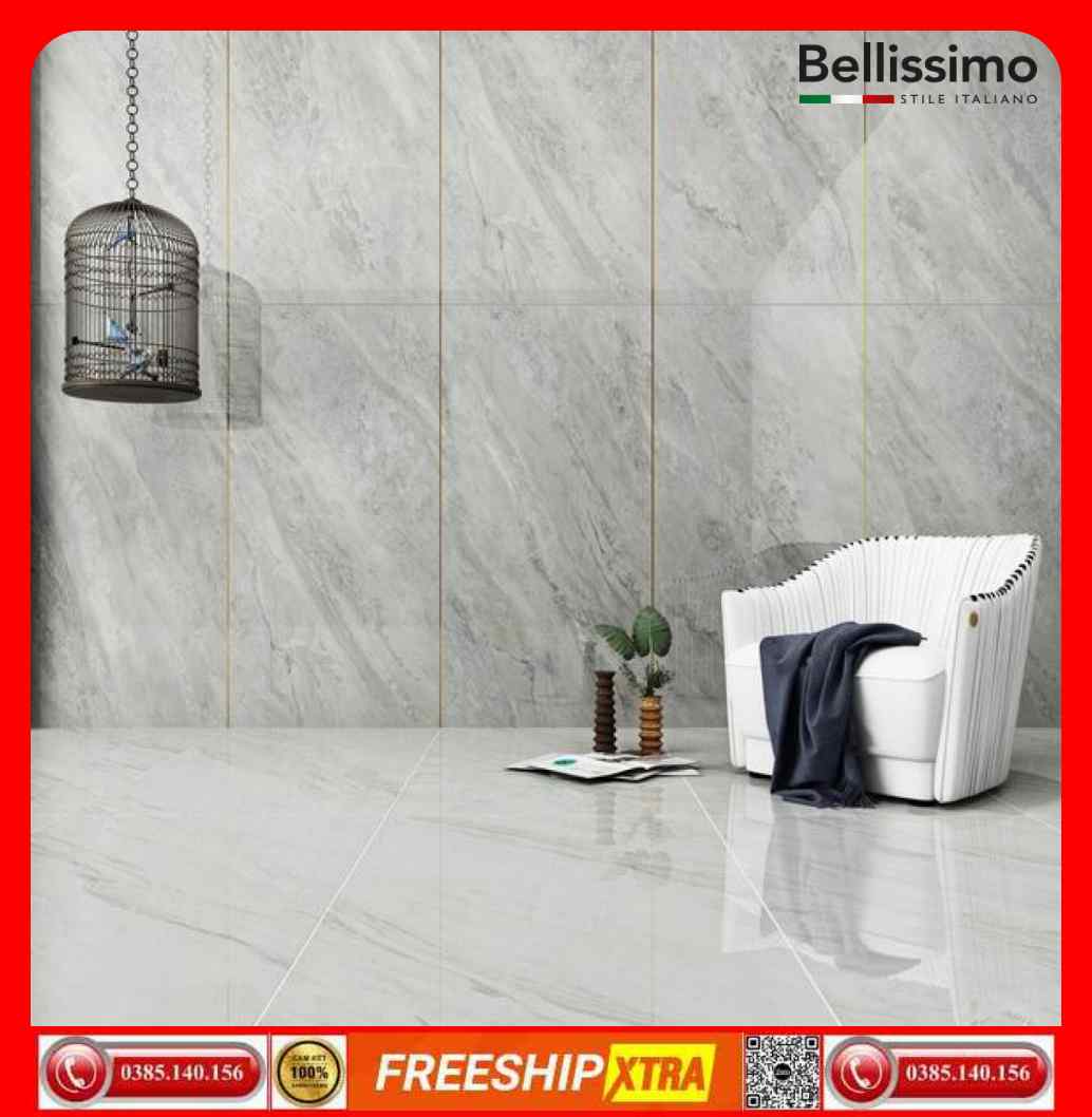 Gạch Italy 90×180 ROMARIO-CSR189J703P màu xám mờ mịn