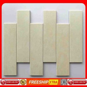 Gạch thanh mosaic 75x300 mm VIN 7534M01 màu trắng sữa
