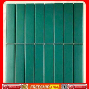 Alternative view of Gạch Mosaic thẻ que đũa tre màu trắng VINQĐ2223