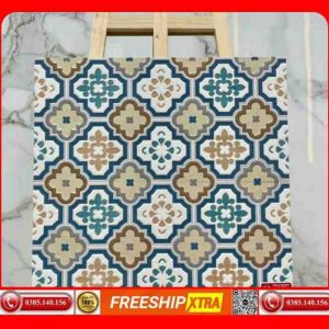 Gạch ốp 30x60 trang trí mosaic bông cổ VIN3910