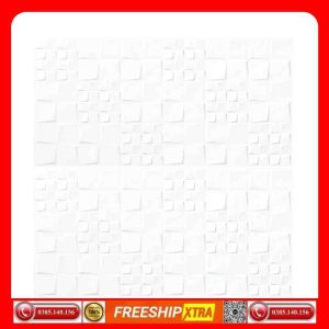 Gạch ốp 30x60 trang trí mosaic VIN3923 đá ghép màu trắng