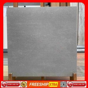 Gạch 60x60 Á Mỹ 2662 đá mờ mịn xám bê tông