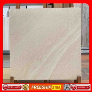 Gạch 60x60 Á Mỹ 6625 đá mờ màu kem sugar