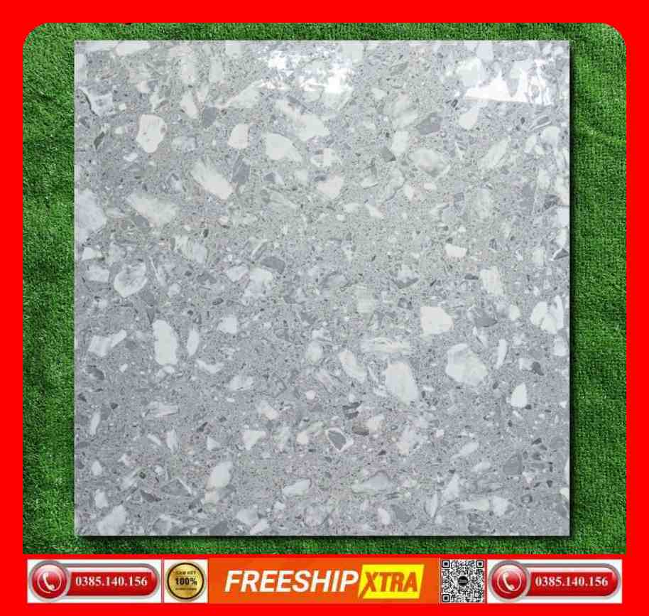 Gạch lát 60x60 Apodio-P613 vân Terrazzo