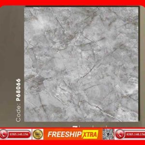 Gạch 60x60 Ý Mỹ Columbuscera-P68066 vân đá màu xám