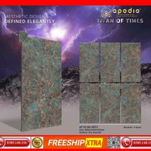 Gạch 80x160 APODIO 5872 đá mờ mịn màu đậm