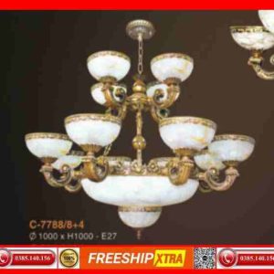 Alternative view of Đèn Chùm nến Châu âu cao cổ điện cấp C-7388