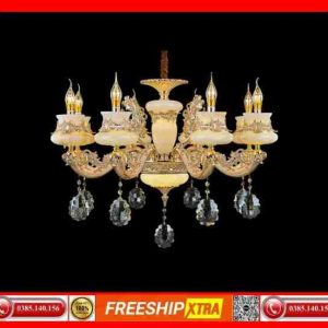 Đèn Chùm nến pha lê Châu âu cao cổ điện cấp C-267
