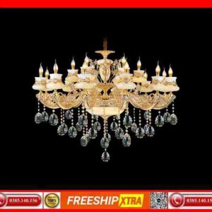 Đèn Chùm nến pha lê Châu âu cao cổ điện cấp C-269
