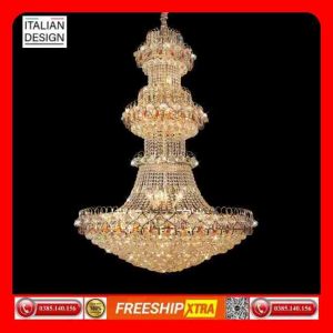 Đèn chùm thả pha lê Châu âu cao cấp CFL-08