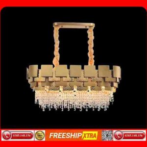 Đèn chùm thả pha lê Châu âu cao cấp CFL-128