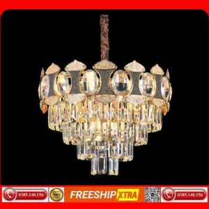 Đèn chùm thả pha lê Châu âu cao cấp CFL-135
