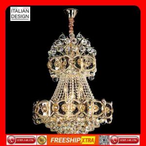 Đèn chùm thả pha lê Châu âu cao cấp CFL-34
