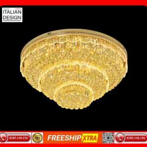 Đèn chùm pha lê tròn Châu âu cao cấp MFL-103