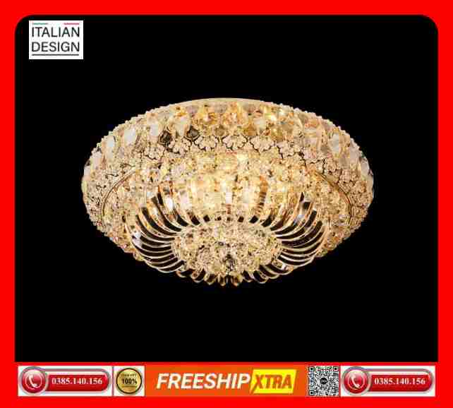 Đèn chùm pha lê tròn Châu âu cao cấp MFL-56