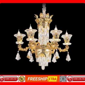 Đèn Chùm pha lê Châu âu cao cổ điện cấp C-226